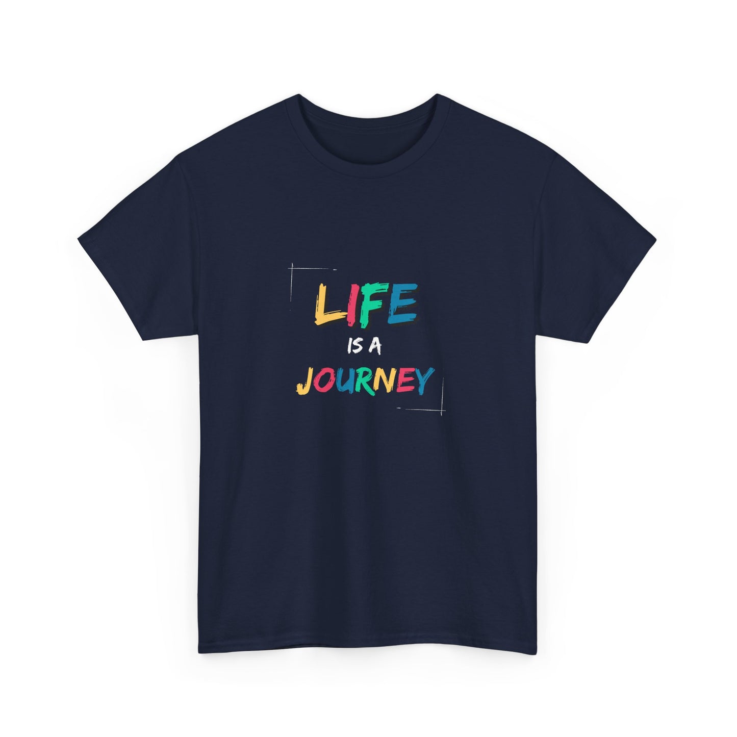 "Life is a journey" Unisex Cotton Tee