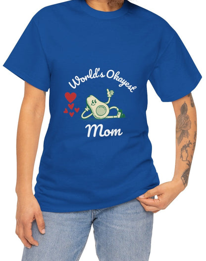 "World's Okayest Mom" Unisex Tee