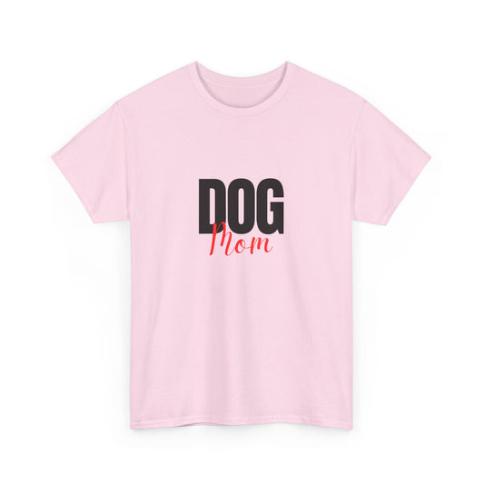 "Dog mom" Unisex Cotton Tee