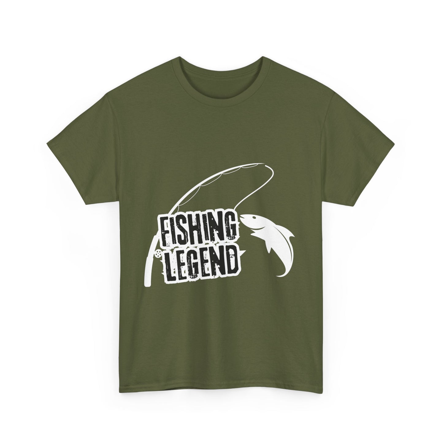 "Fishing legend" Unisex Cotton Tee