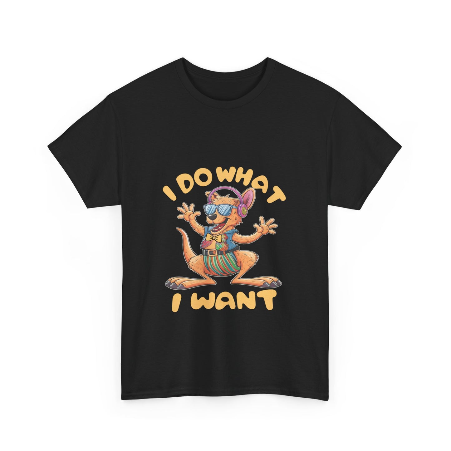 "I do what I want" Unisex Cotton Tee