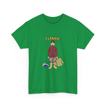 "Flannie" Unisex Cotton Tee