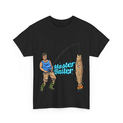 "Master baiter" Unisex Cotton Tee