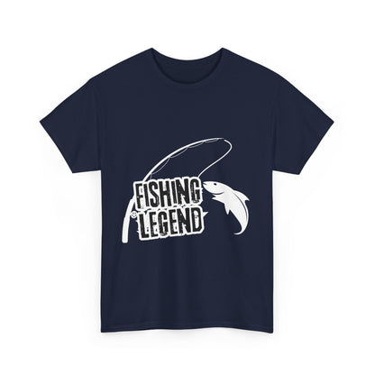 "Fishing legend" Unisex Cotton Tee