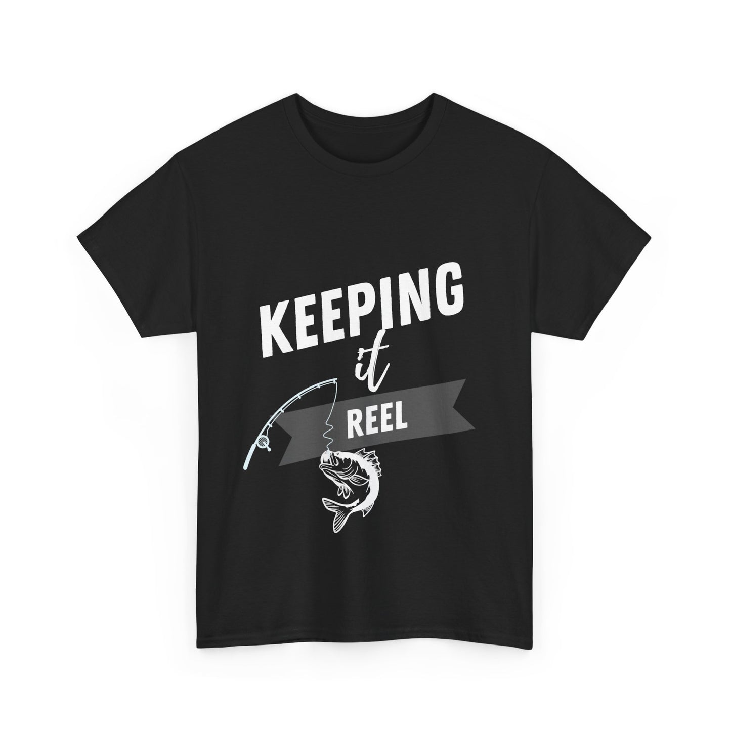 "Keeping it reel" Unisex Cotton Tee