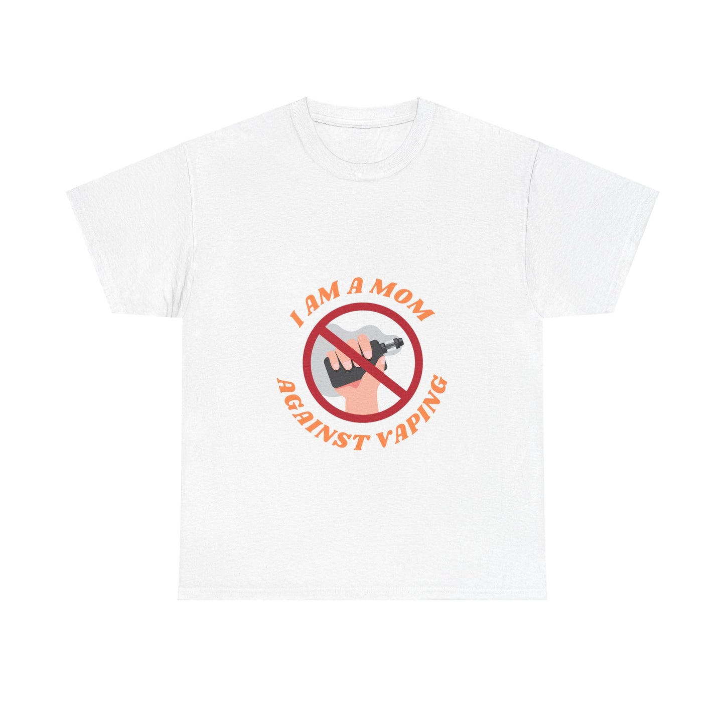 "I am a mom against vaping" Unisex Tee