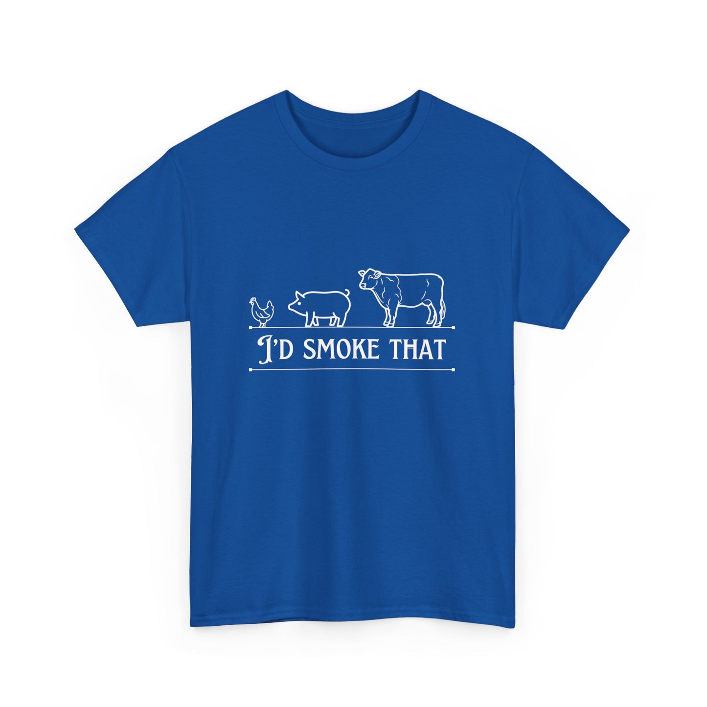 "I’d smoke that" Unisex Cotton Tee