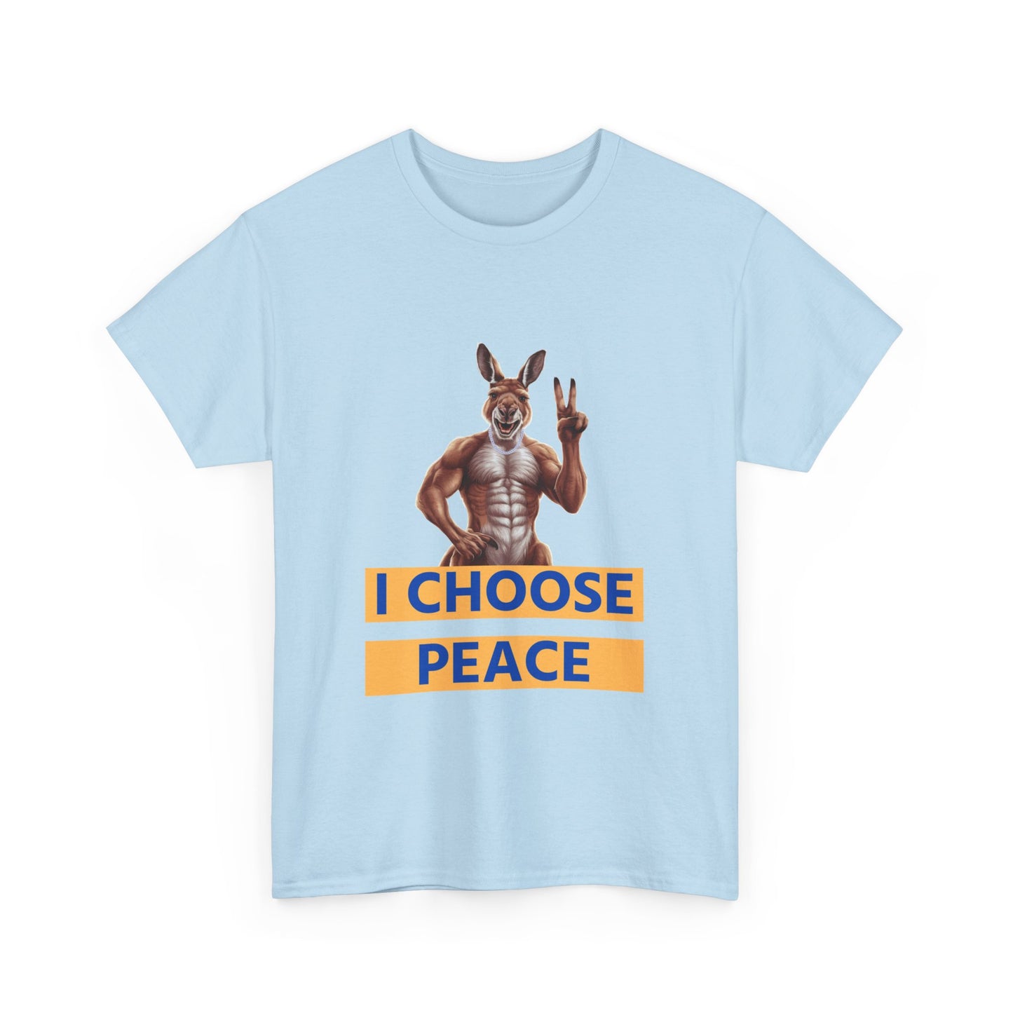 "I choose peace" Unisex Cotton Tee