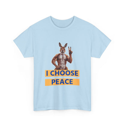 "I choose peace" Unisex Cotton Tee