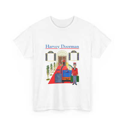 "Harvey doorman" Unisex Cotton Tee