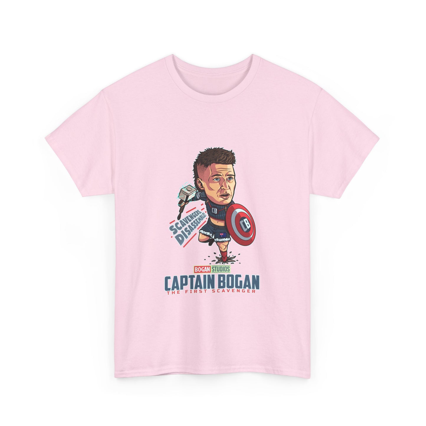 "Captain bogan" Unisex Cotton Tee