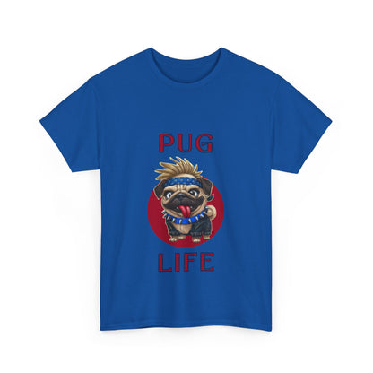 "Pug life" Unisex Cotton Tee