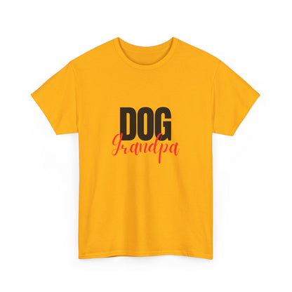 "Dog grandpa" Unisex Cotton Tee