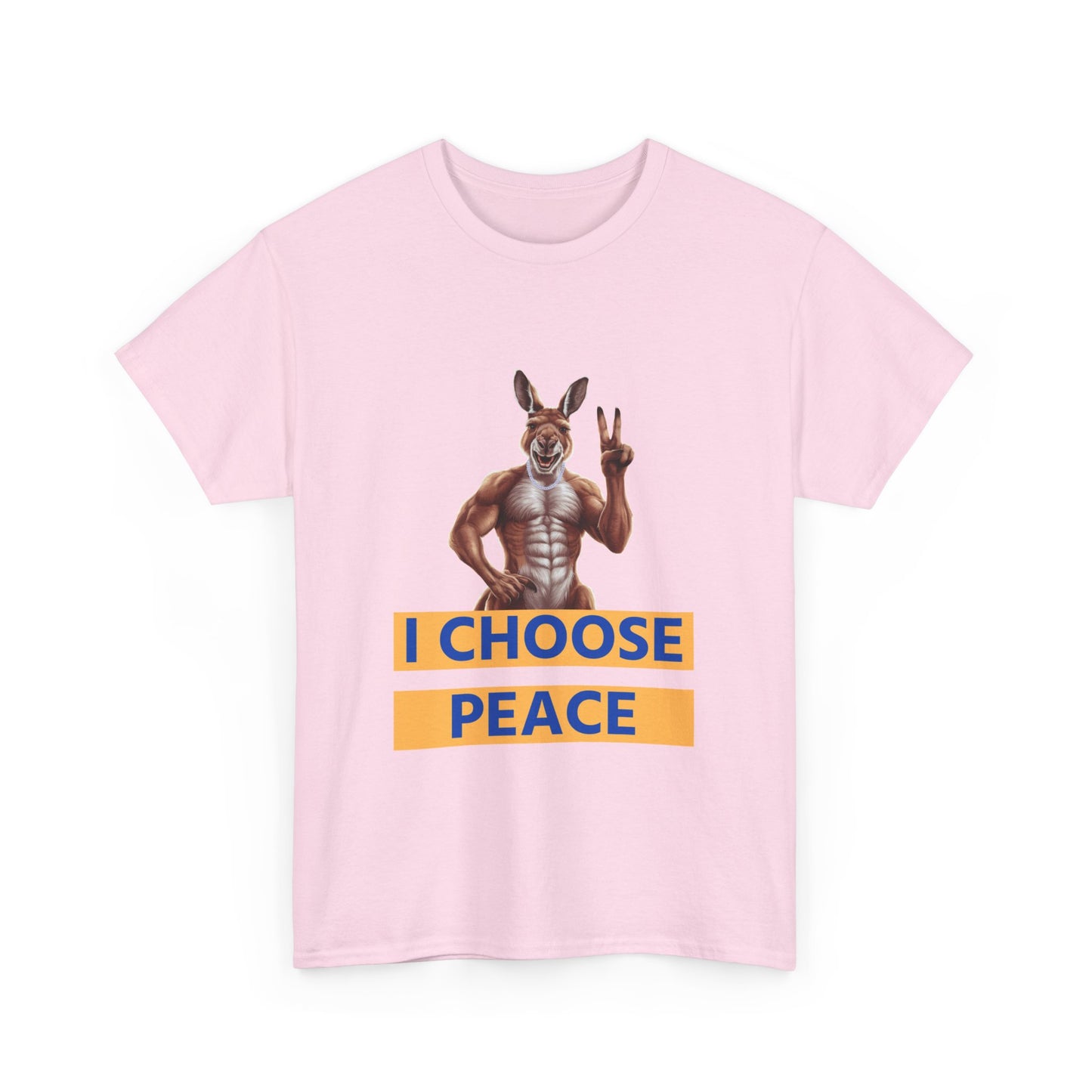 "I choose peace" Unisex Cotton Tee