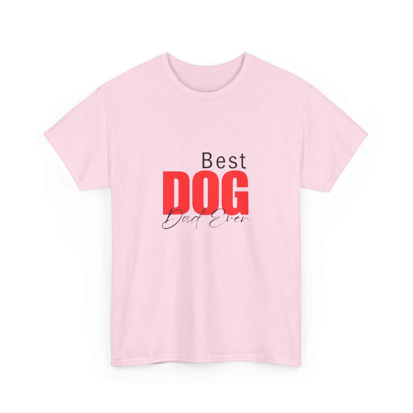 "Best dog dad ever" Unisex Cotton Tee