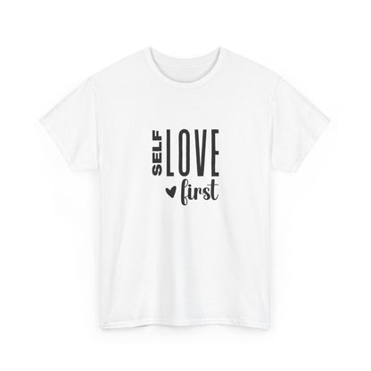 "Selflove first" Unisex Cotton Tee