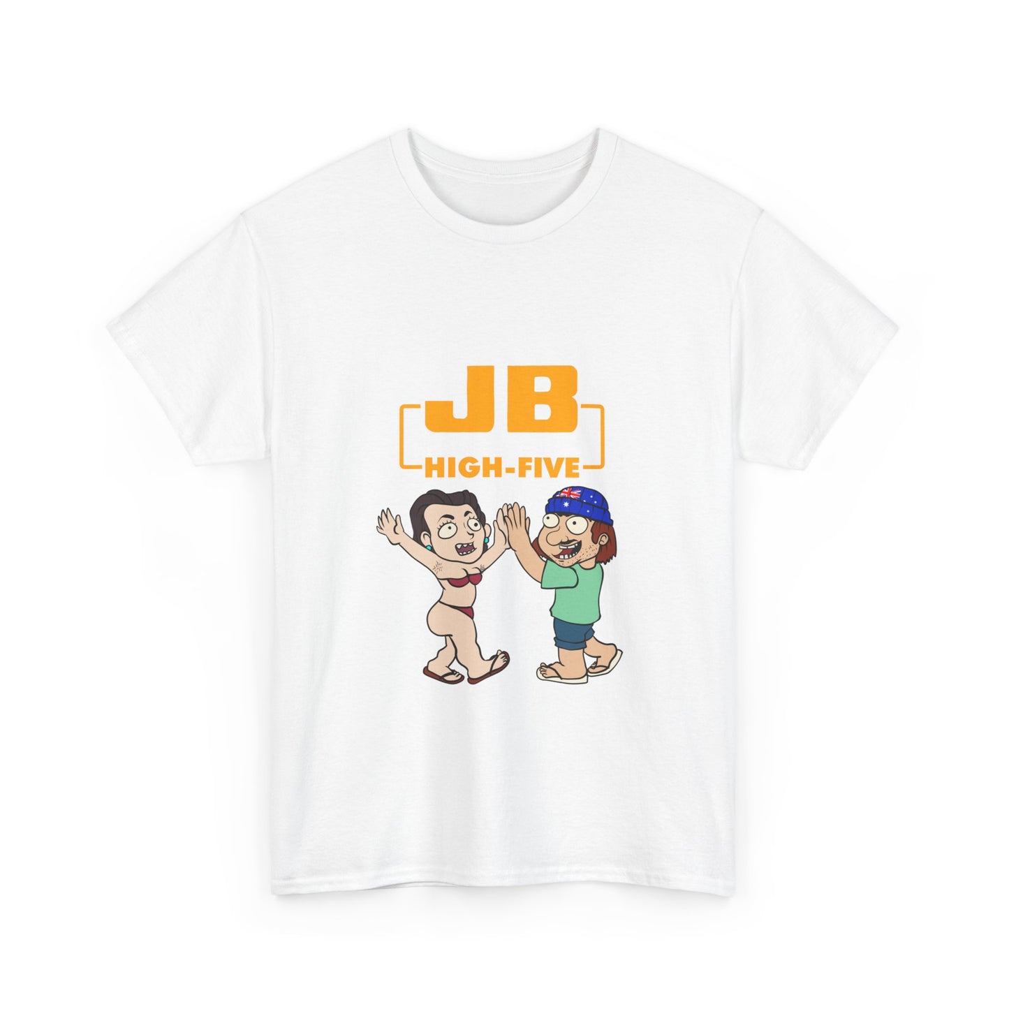 "Jb high five" Unisex Cotton Tee