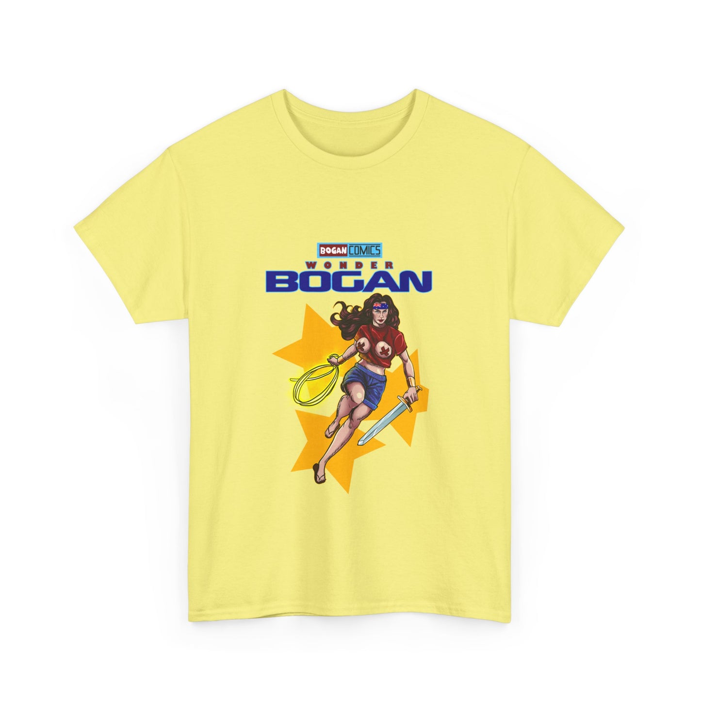 "Wonder bogan" Unisex Cotton Tee