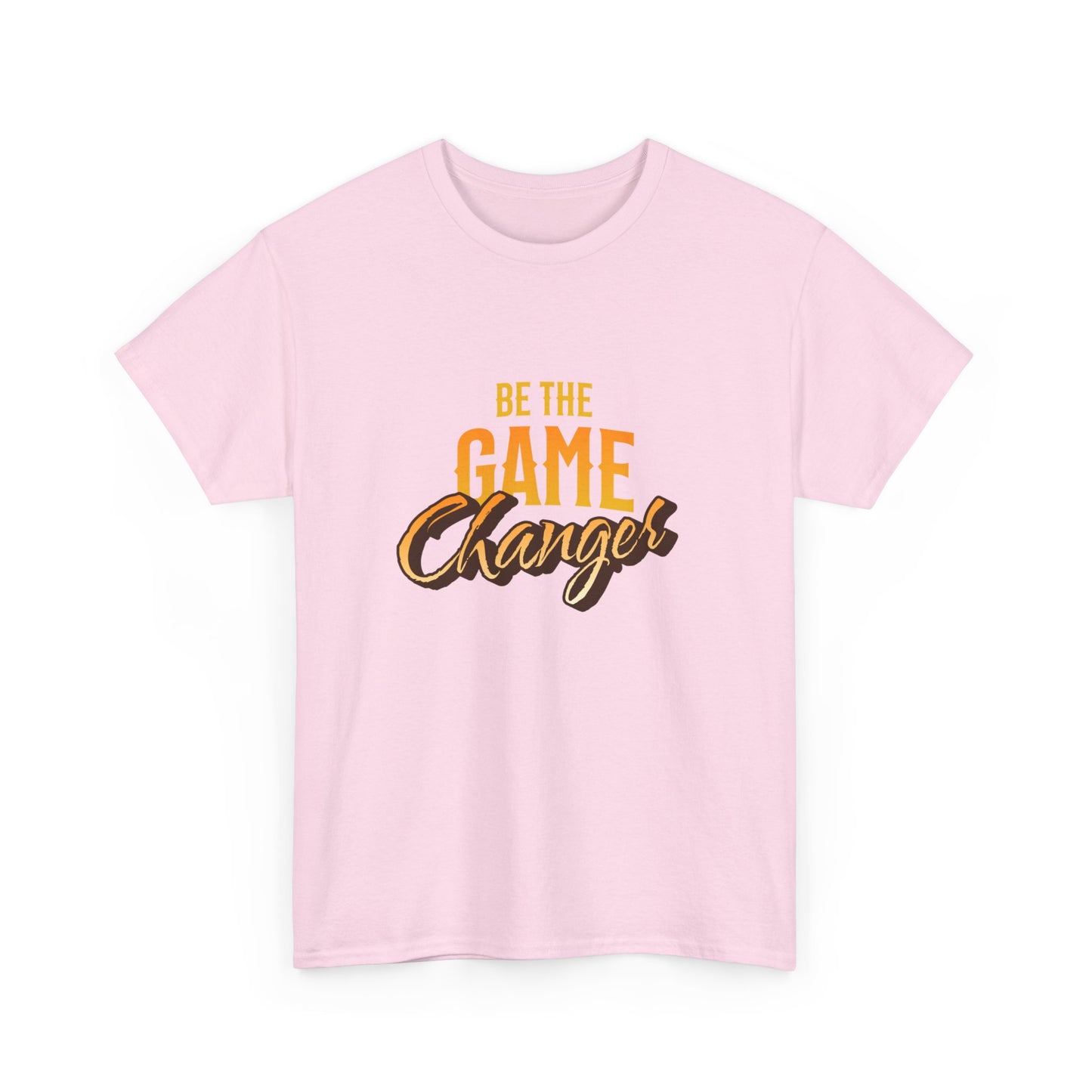 "Be the game changer" Unisex Cotton Tee