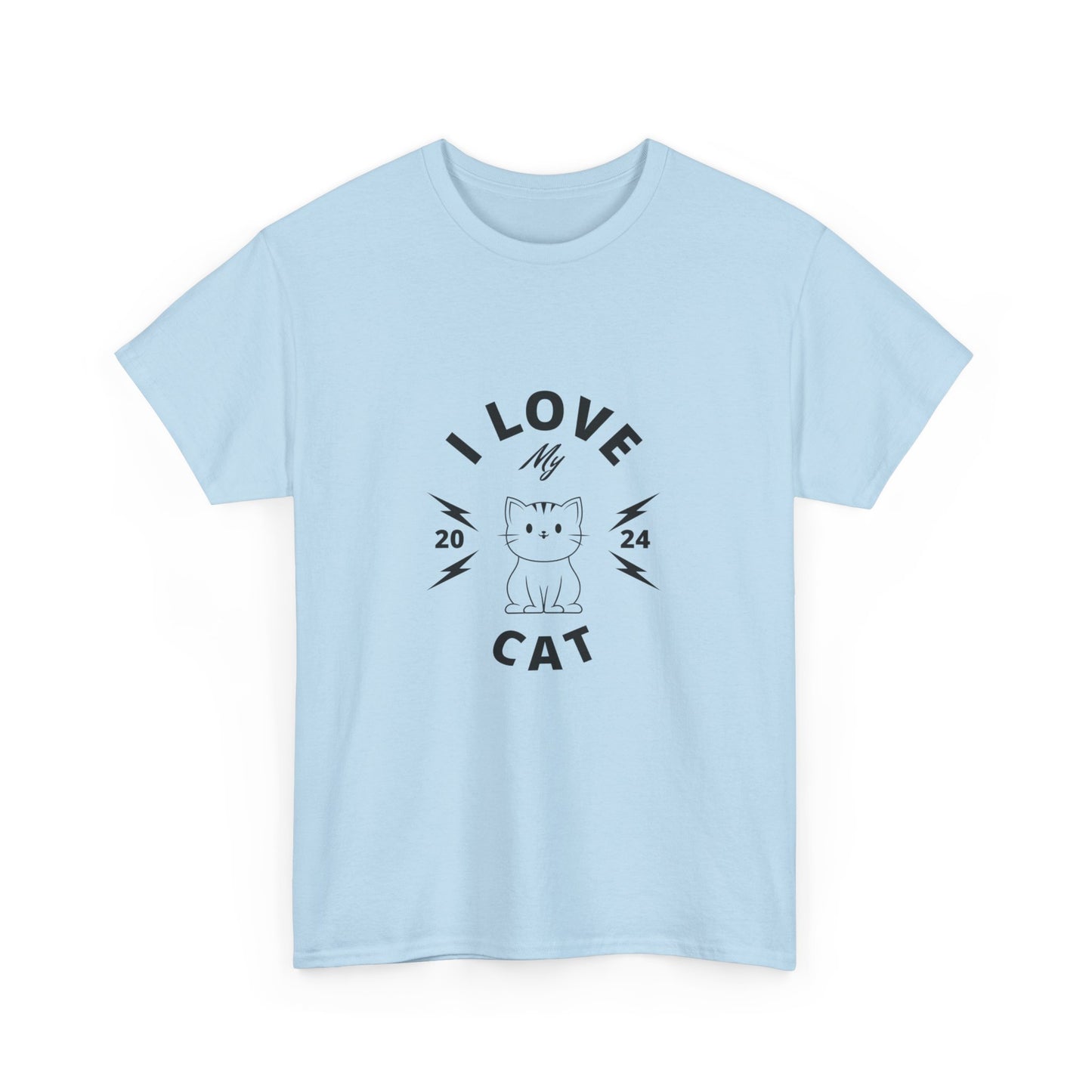 "I love my Cat" Unisex Cotton Tee