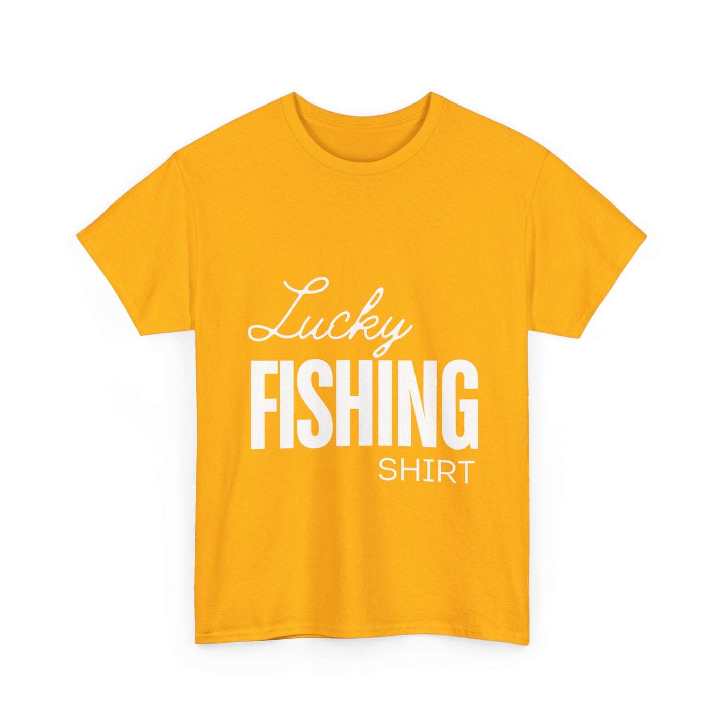 "Lucky fishing shirt" Unisex Cotton Tee