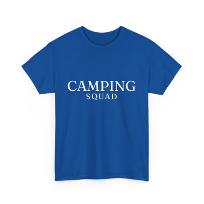 "Camping squad" Unisex Cotton Tee