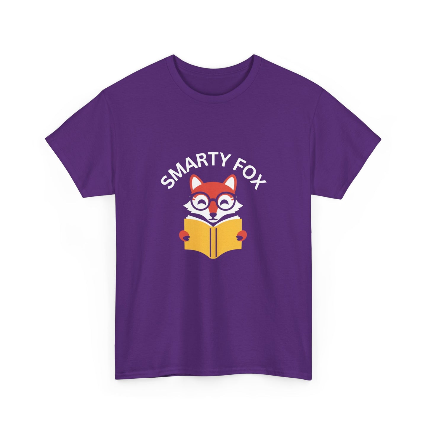 "Smarty fox" Unisex Cotton Tee