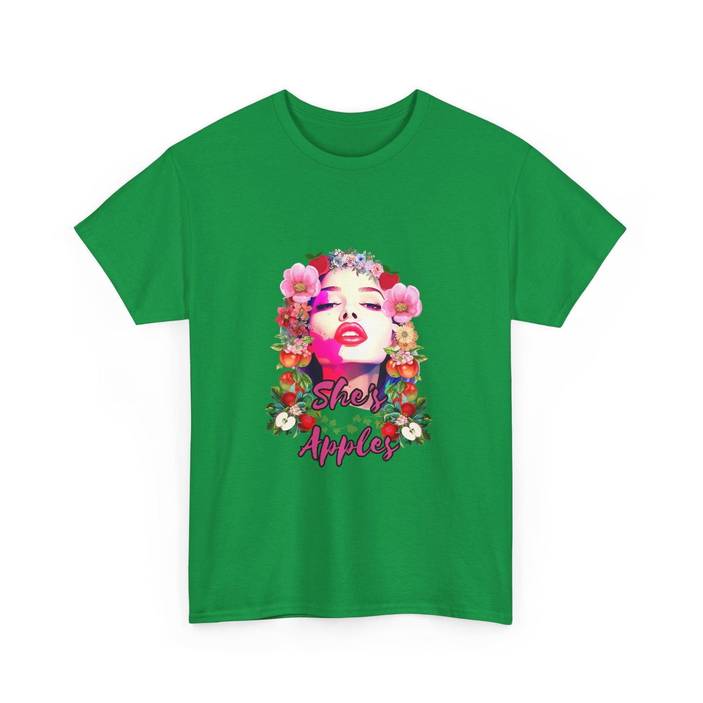 "She's apples" Unisex Cotton Tee