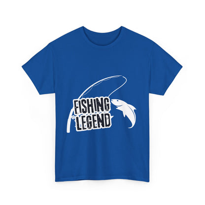 "Fishing legend" Unisex Cotton Tee