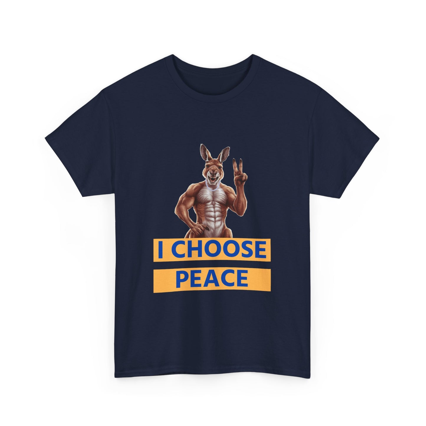 "I choose peace" Unisex Cotton Tee