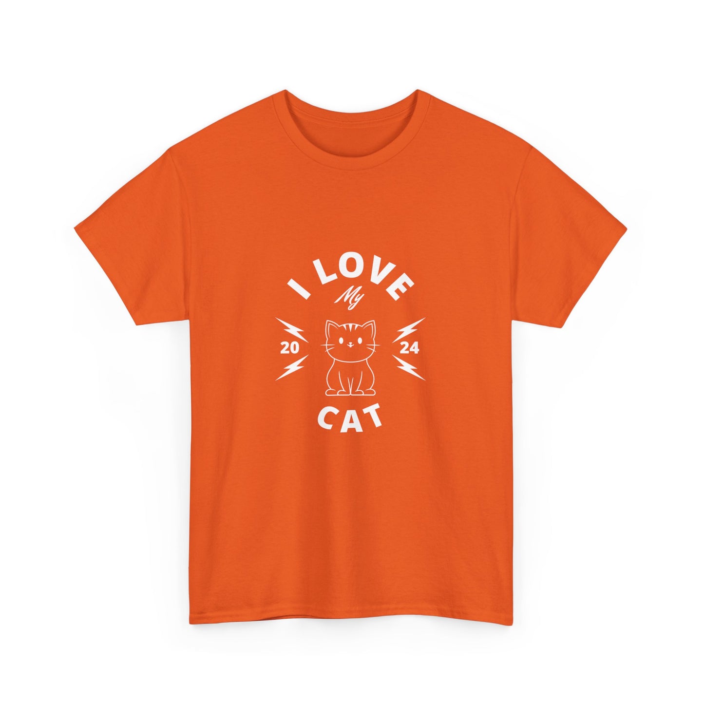 "I love my Cat" Unisex Cotton Tee