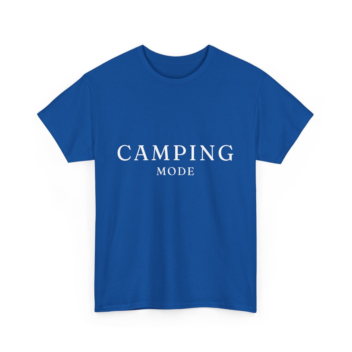 "Camping mode" Unisex Cotton Tee