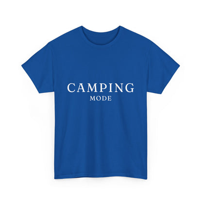 "Camping mode" Unisex Cotton Tee