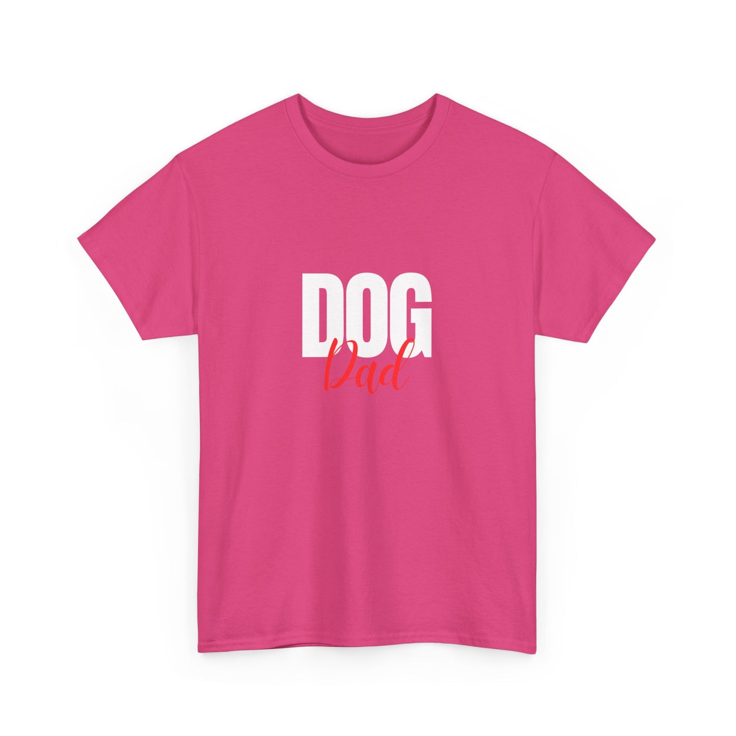 "Dog dad" Unisex Cotton Tee