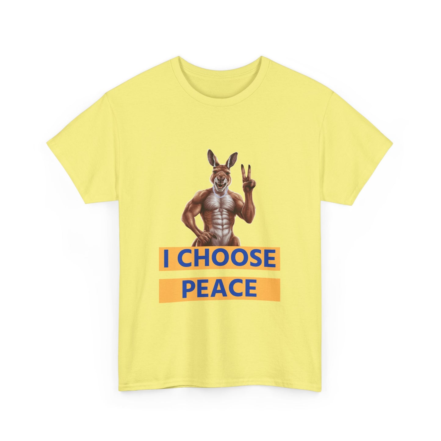 "I choose peace" Unisex Cotton Tee