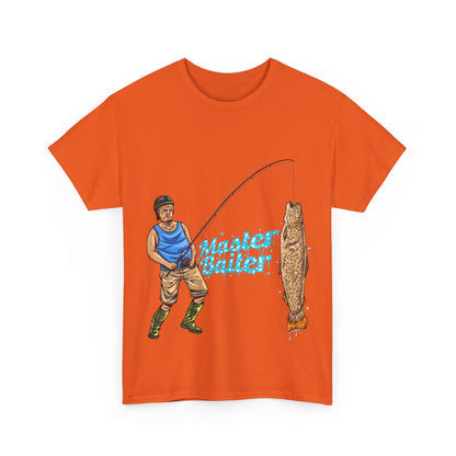 "Master baiter" Unisex Cotton Tee