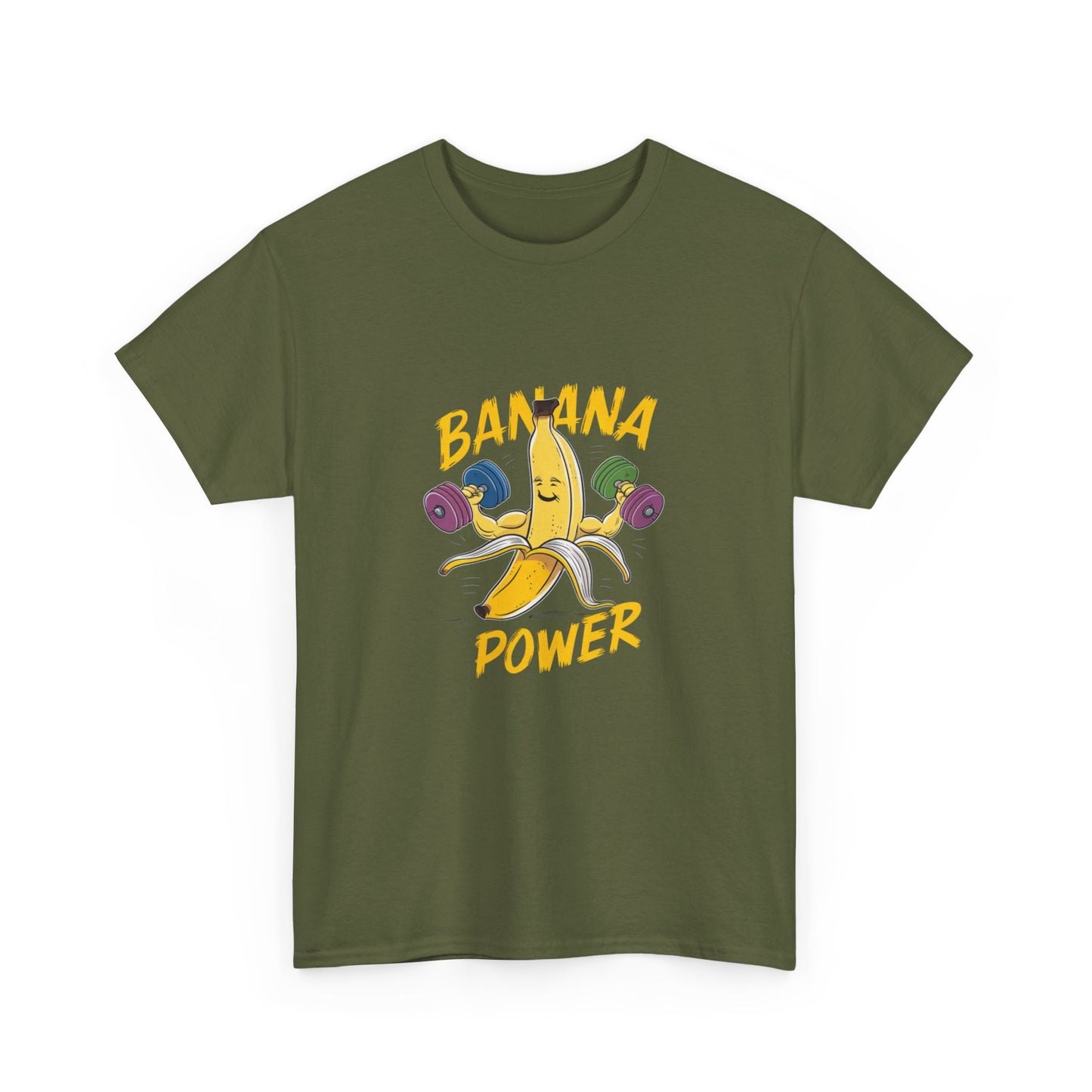 "Banana power" Unisex Cotton Tee