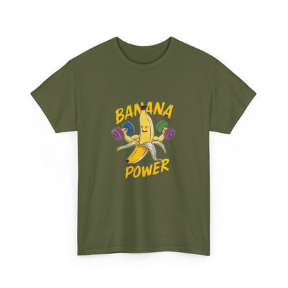 "Banana power" Unisex Cotton Tee