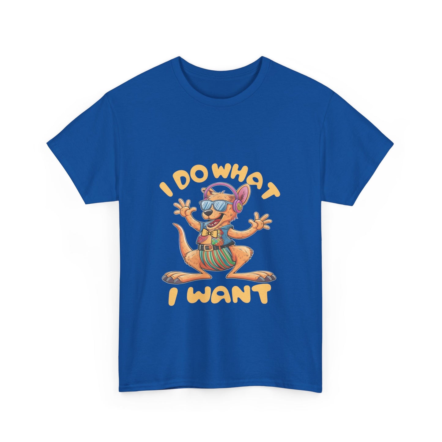 "I do what I want" Unisex Cotton Tee