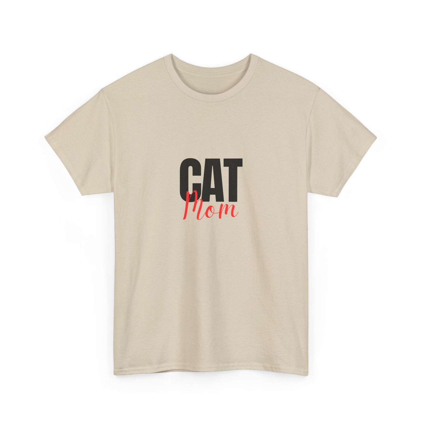 "Cat mom" Unisex Cotton Tee