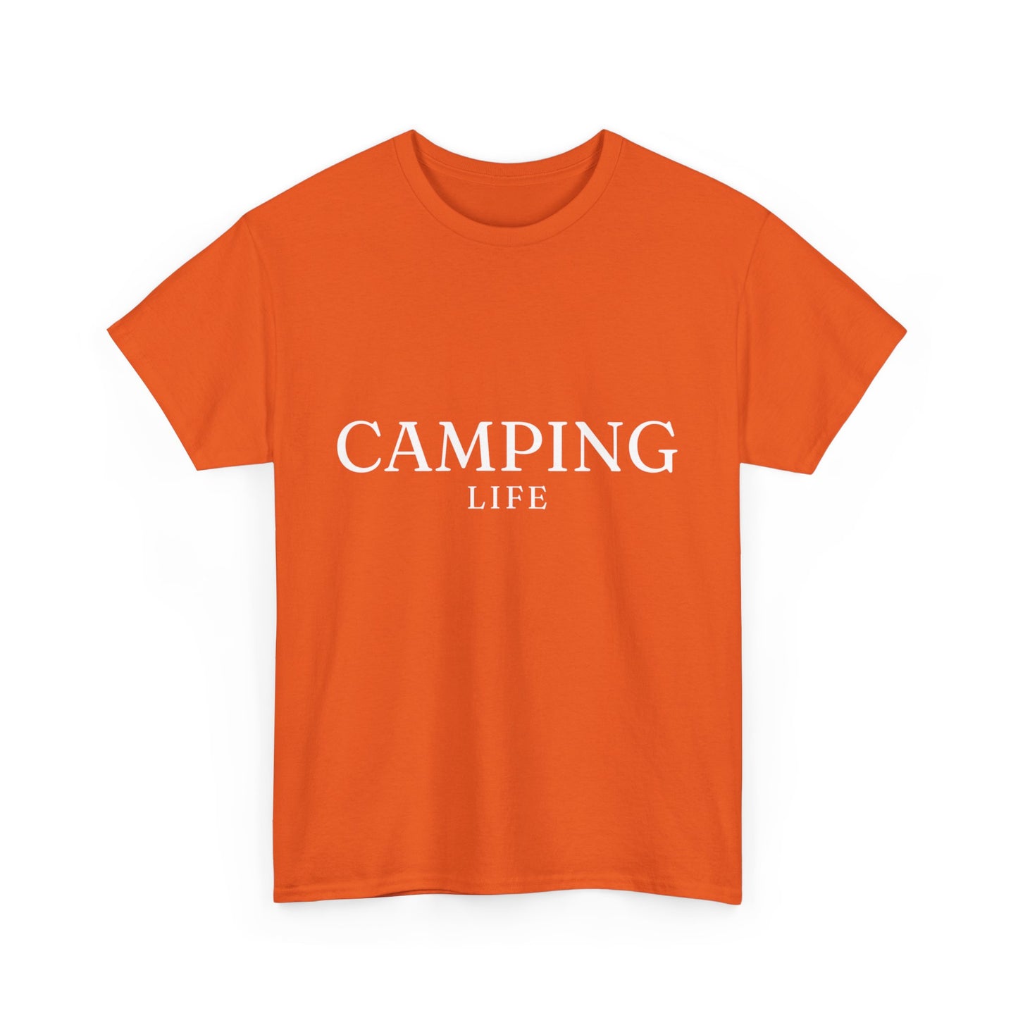 "Camping life" Unisex Cotton Tee