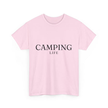 "Camping life" Unisex Cotton Tee