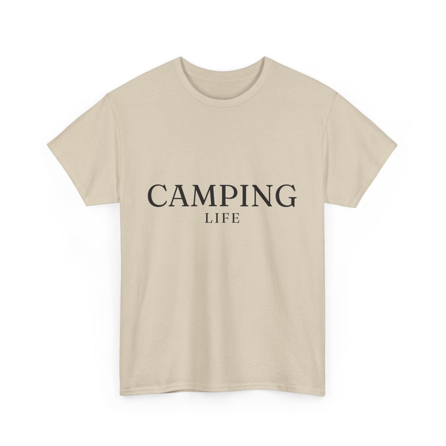 "Camping life" Unisex Cotton Tee