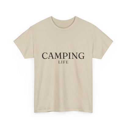 "Camping life" Unisex Cotton Tee