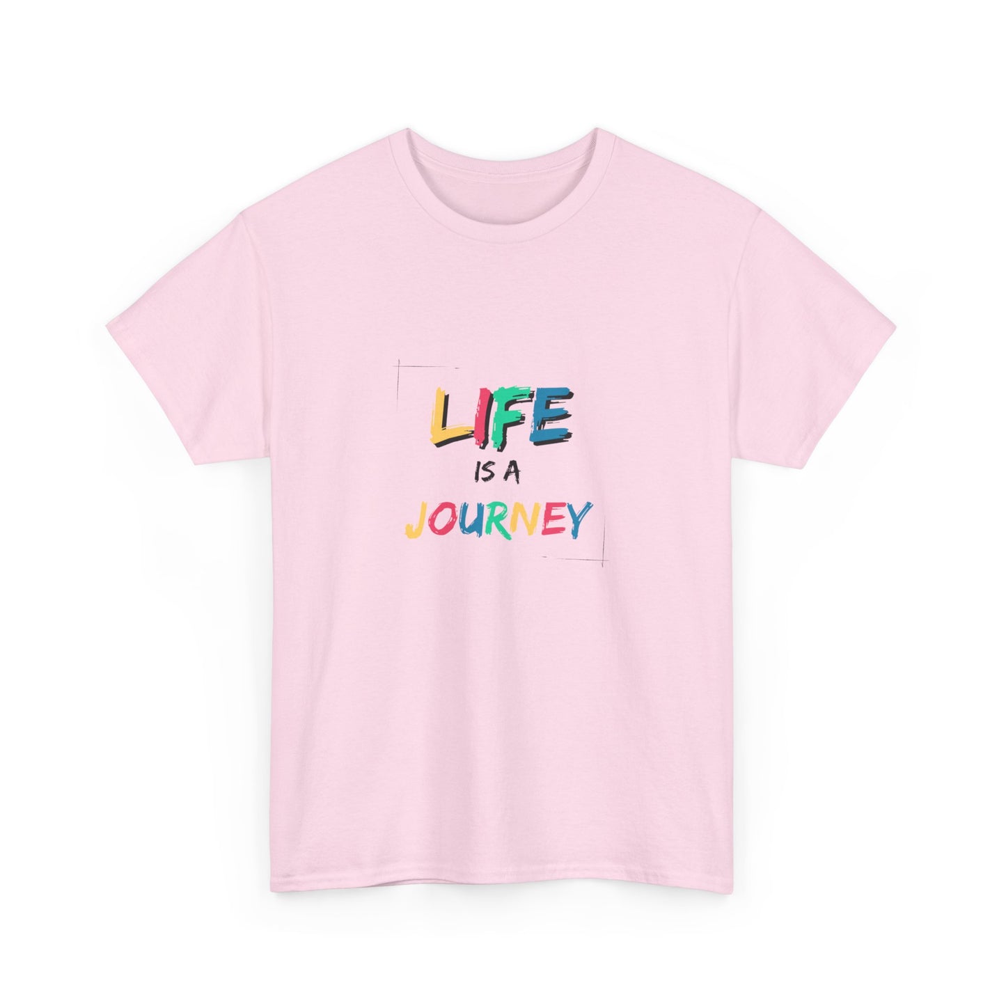 "Life is a journey" Unisex Cotton Tee