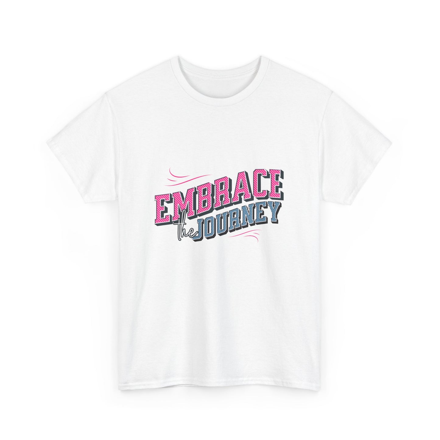 "Embrace the journey" Unisex Cotton Tee