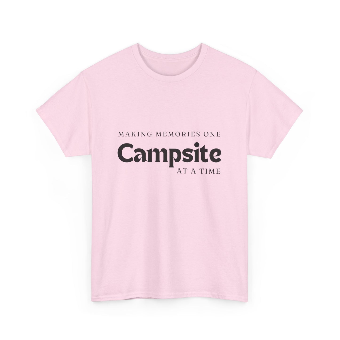 "Making memories one campfire at a time" Unisex Cotton Tee