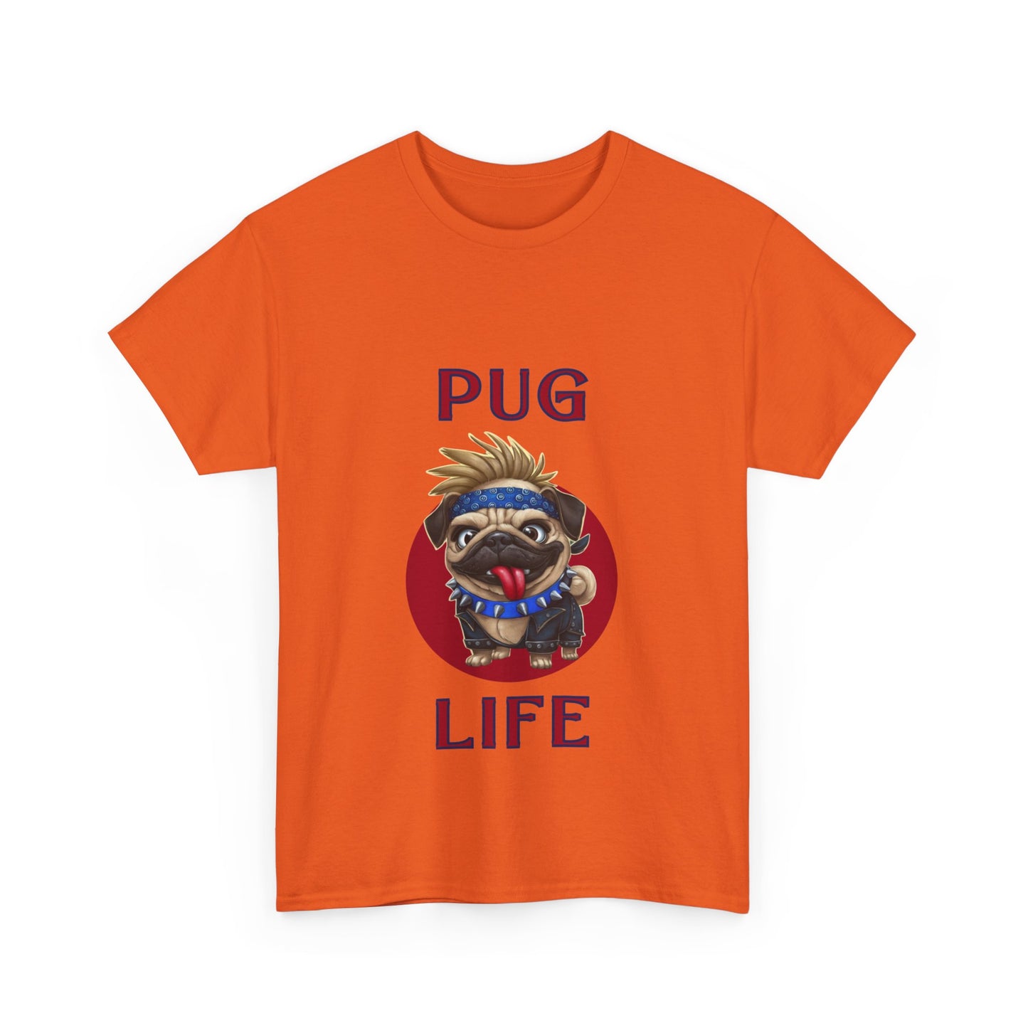 "Pug life" Unisex Cotton Tee