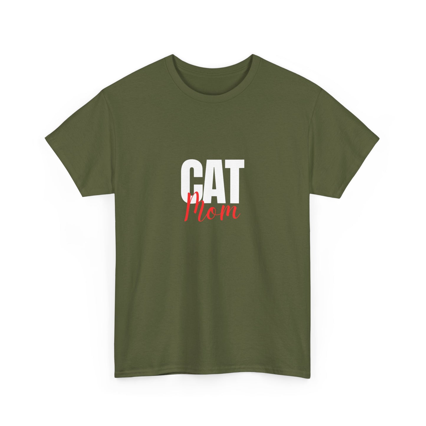 "Cat mom" Unisex Cotton Tee