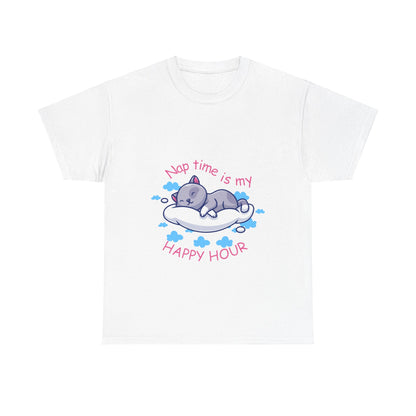 "Nap Time is My Happy Hour" Unisex Tee